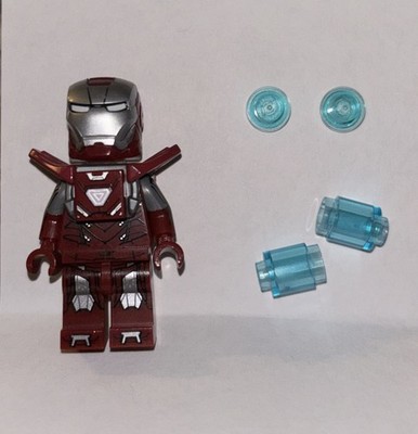 Silver Centurion (Iron Man - Mark 33 Armor) sh0232  Lego Marvel Mini figure