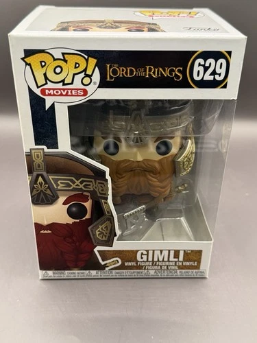 Funko Pop! The Lord of the Rings - Gimli Pop! Vinyl Figure #629 Damaged Box G-1