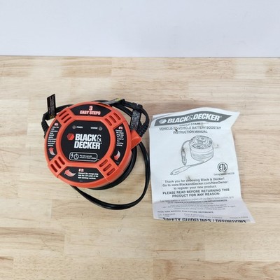 Black & Decker BBC2CB Simple Start Vehicle to Vehicle Battery Booster car jumper