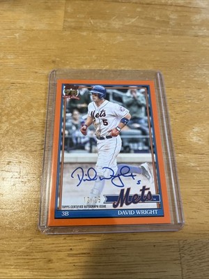 2026 Topps Series 1 - David Wright - #91A-DW Autograph Card /25