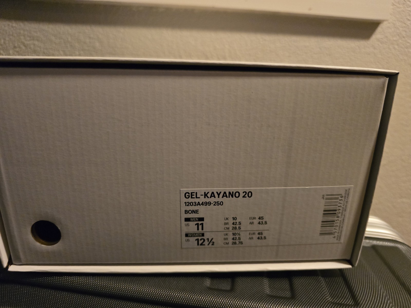 Asics x HAL STUDIOS Gel-Kayano 20 Bone 1203A499-250 Size 8.5 men’s or 10w NEW thumbnail 3