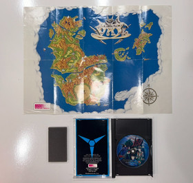 Vay (Sega CD, 1994) CIB Complete in Box w Manual + Map + Reg Card + Foam Rare EX