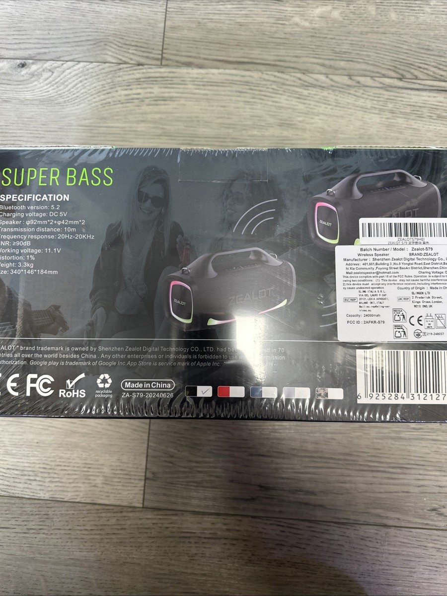 Zealot S79 Extra Super Bass Multi Connect Function Speaker