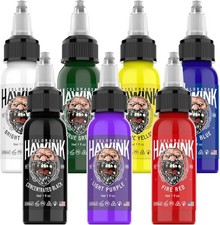 PROFESIONAL Suministros Tinta Kit Tatuaje Alta Calidad Pigmento Puro Brillante