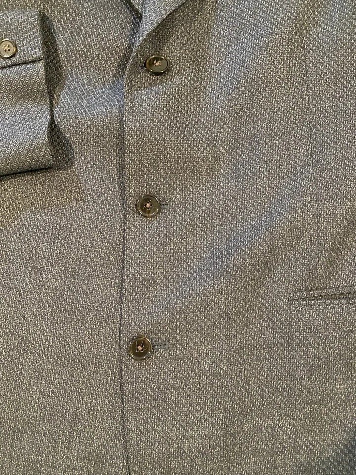 Blazer Hart Schaffer Marx Comfort Lana Gris Carbón 3 Botones EE. UU. Excelente Foto 3 de 4