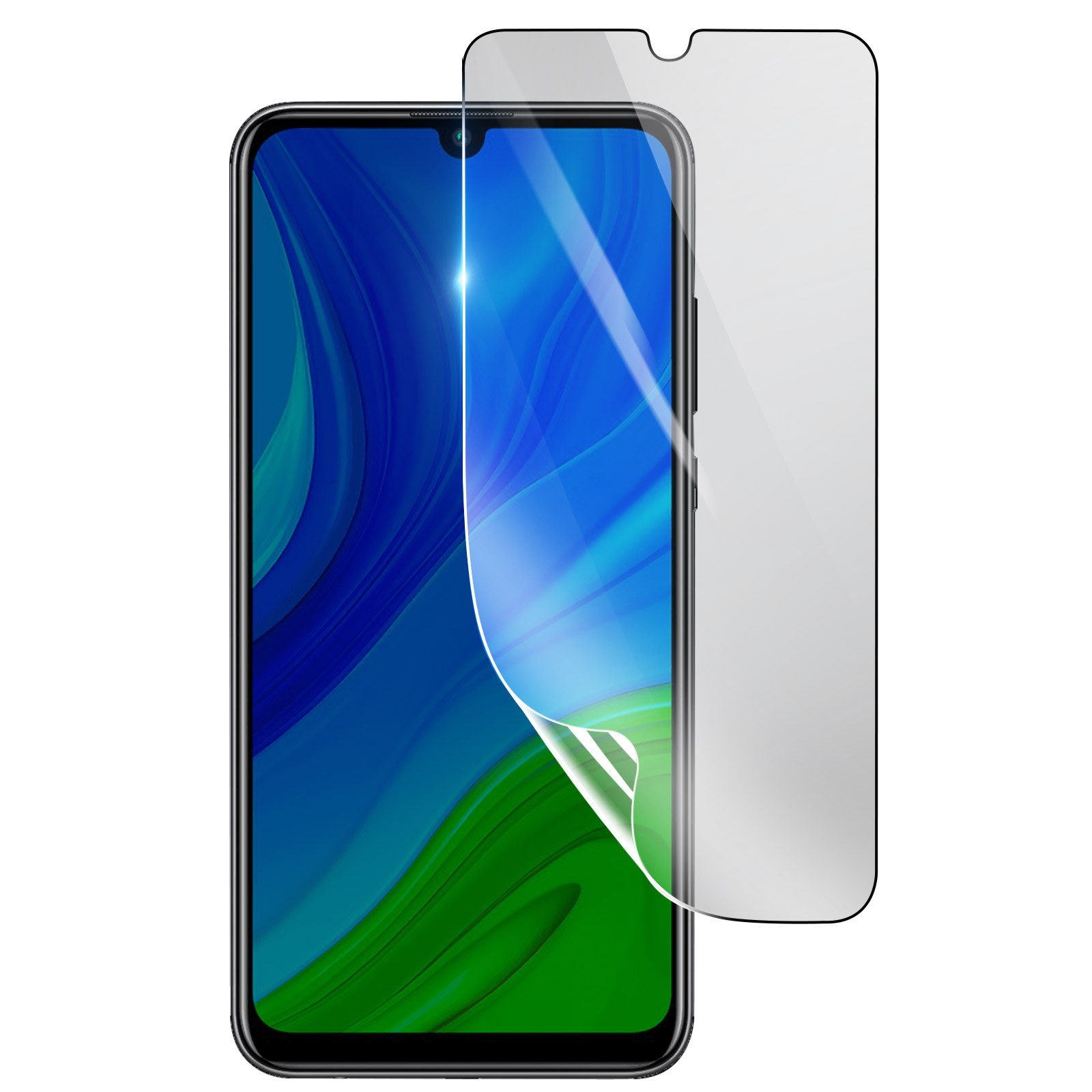Film hydrogel Huawei P smart 2020, protection d'écran idéale pour le sport et les déplacements