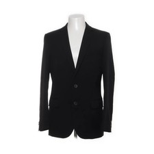 Hugo Boss, Blazer, Größe: 48/50, Aiko/Heise, Schwarz, Wolle, Herren #tEl