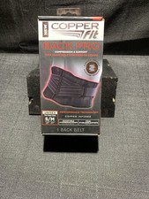 Copper Fit Back Pro Compression Support Belt S/M 28  -39  New in Box