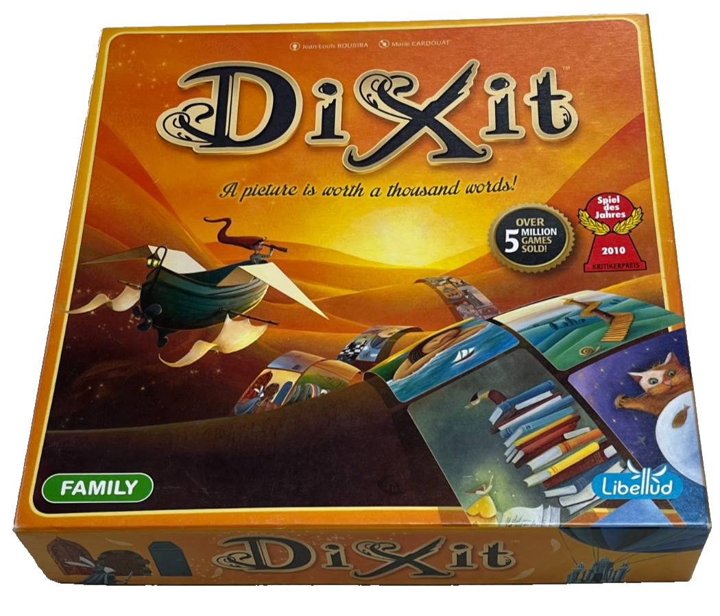 DIXIT : Rare Jean Louis Roubira & Marie Cardouat Strategy Game By Libellud - Vgc