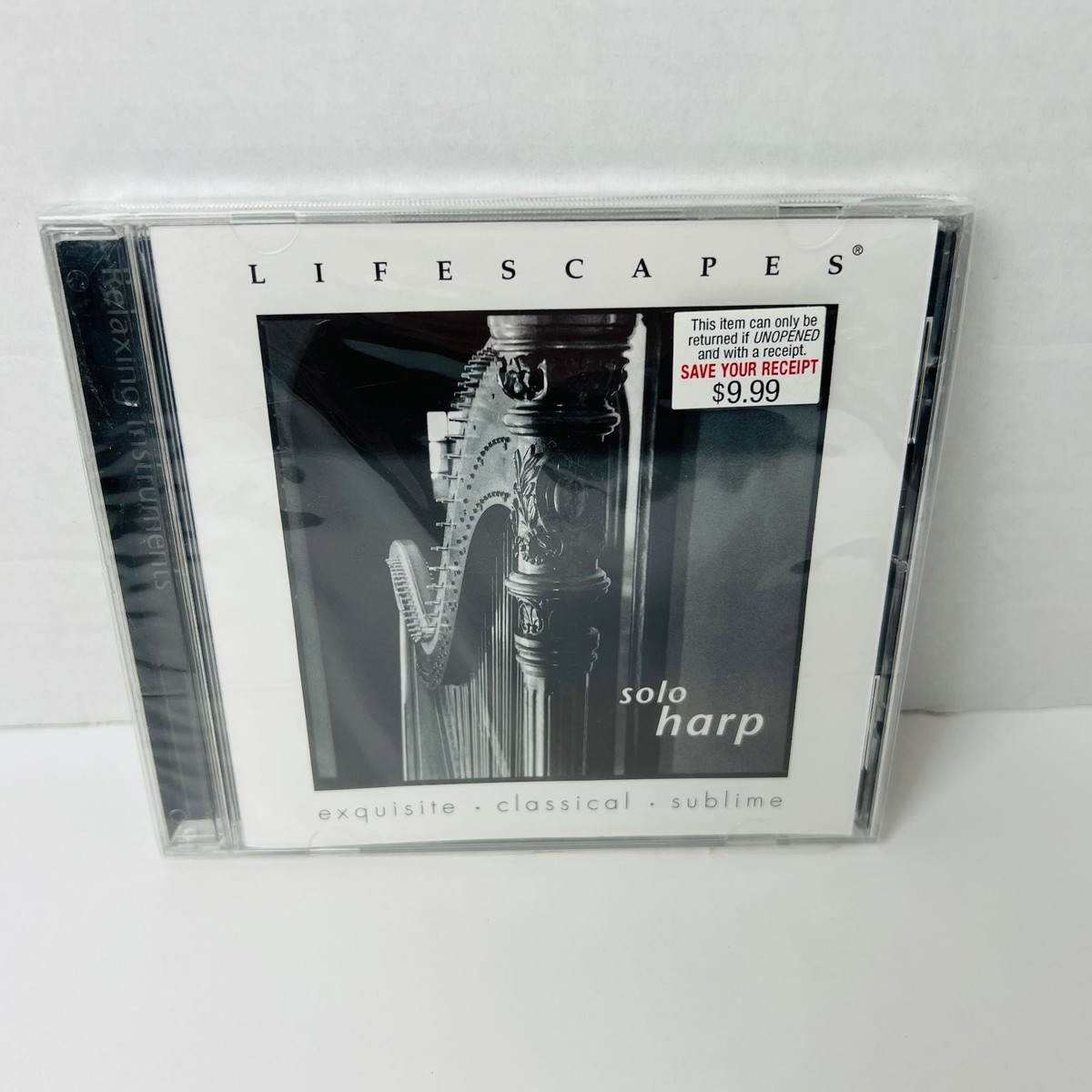 Lifescapes – Solo Harp CD 2000 New Age Classical Relaxing