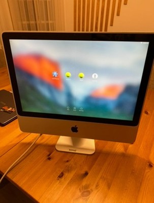 OBO Apple iMac 20'' 2.66 GHz4GB-RAM 1TB-HDD Mac OSX(El Capitan)(10.11.6) A1224 