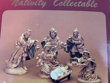Nativity Collectible Complete Set Of 6 Christmas Holiday