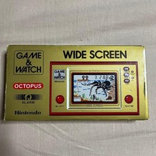 Nintendo GAME & WATCH OCTOPUS Avec boite Excellent Testé Fonctionnel Japon Rétro