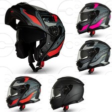 CRUIZER Casco Moto Scooter Modulare Omologato doppia visiera