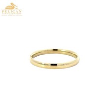 Men's Wedding Band in 10K Yellow Gold Size 11 PBR114721 