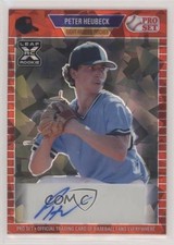 2021 Leaf Pro Set Metal 1989 Red Crystals Peter Heubeck #PA-PH1 Auto 7ba