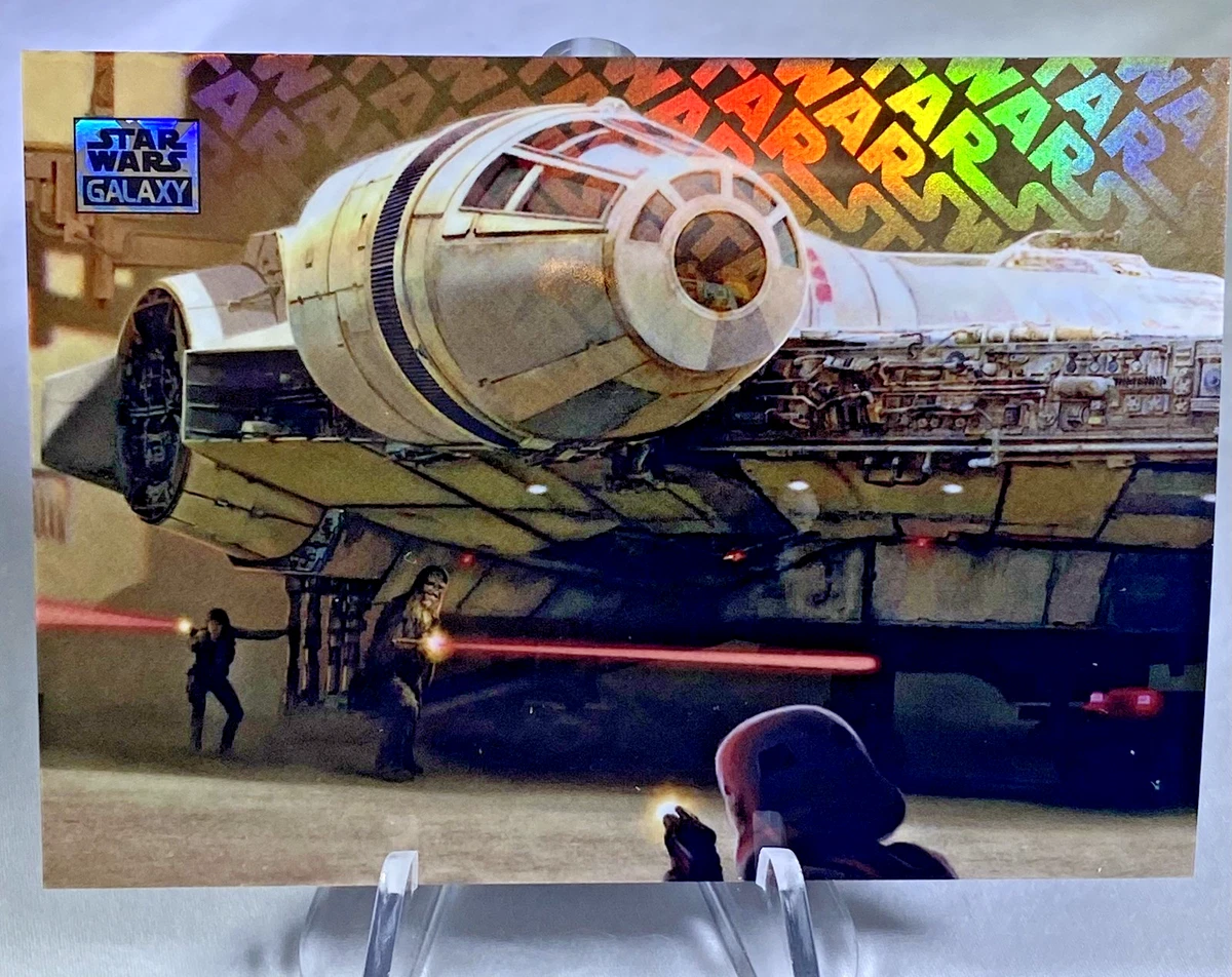 Docking Bay ATOMIC REFRACTOR trading card from 2025 Topps 2025 Topps Chrome Star Wars Galaxy