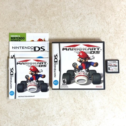 Mario Kart DS (Nintendo DS, 2005) - TESTED - Complete in Box CIB