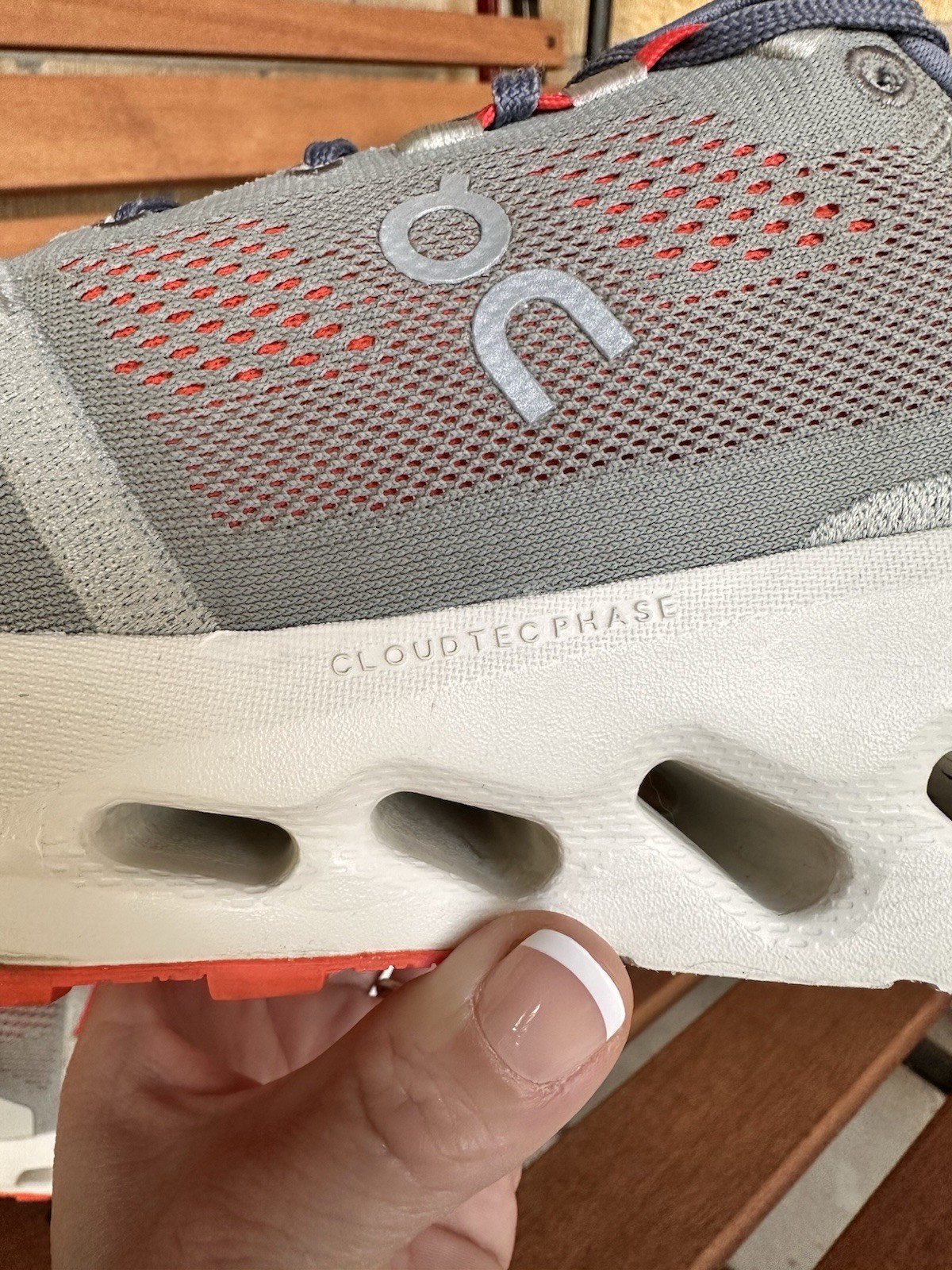 On Cloud Cloudflow Cloudtec Helion Men's Size 13 … - image 5