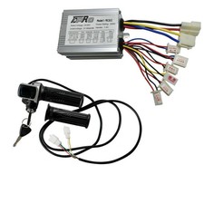 36V 500W Motor Brush Controller Speed Control Throttle Grip E-Bike Go kart MX500