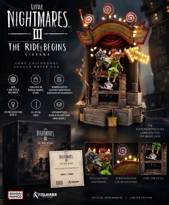 Little Nightmares III-The Ride Begins Diorama | Limited 1.000 PCs | New & Sealed