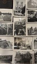 World War 2 US Army Original Photos Lot - Annotated - France Life Much More