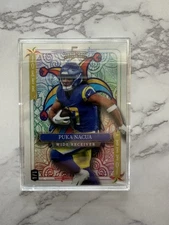 Puka Nacua 2024 Wild Card 5 Card Draw Stacked Deck Rainbow Joker 1/1 Rams