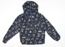 Cath Kidston Cag in a Bag Rain Jacket Size S UK 8–10 London Print Waterproof