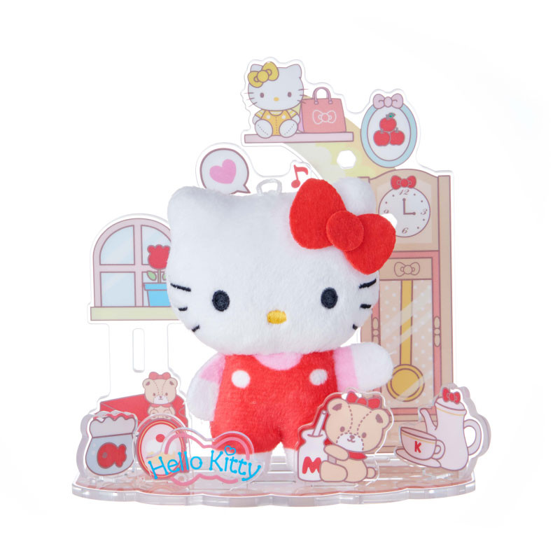 Hello Kitty Acrylic display stand mascot plushie hobby Sanrio
