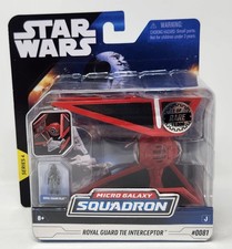 Star Wars Micro Galaxy Squadron Royal Guard Tie Interceptor 1 15000 RARE  0081