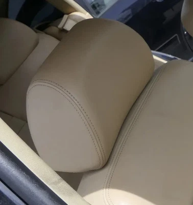 VW Passat 3B 3BG Assieds-toi Sièges avant à droite ou à gauche en cuir beige-son - Photo 1/3