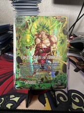 Broly Surge of Brutality P-181 PR - GOLD STAMP Foil - DBSCG | NM