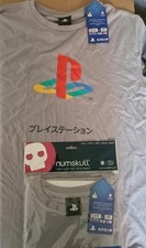 PlayStation 25th Anniversary T-Shirt Grey  Numskull Official Tee Size L 42"-44"