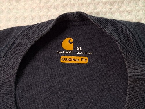 Carhartt Get The Job Done dunkelblaues Baumwoll T-Shirt Gr. XL - Bild 6 von 7
