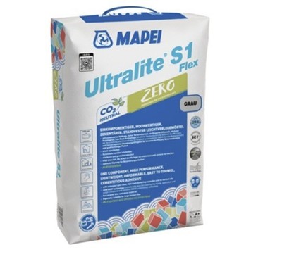 Mapei Leichtverlegemörtel Ultralite S1 Flex Zero grau 15kg