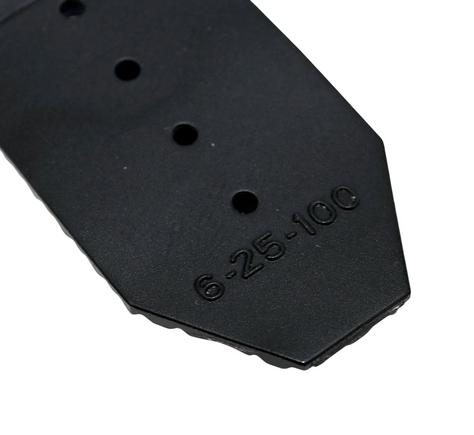 Hublot Big Band 25mm Black Rubber Racing Tire Watch Band Ref: 6-25-100, 12-25-80 - Image 4 of 4