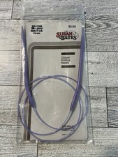 New vintage Susan Bates Circular Knitting Needles 11936, 36  size 7 4.5mm