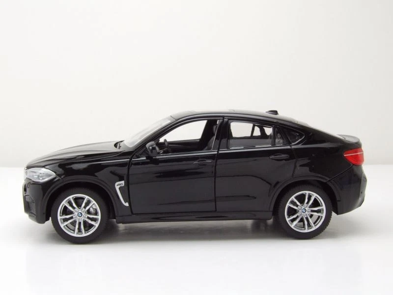 BMW X6M 2018 Noir Modèle Réduit 1:24 Rastar - Photo 3/4