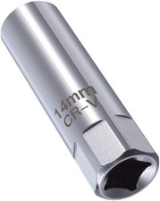 Spark Plug Socket - 14mm Magnetic Tool for Automotive - Chrome Vanadium Steel