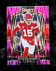 Patrick Mahomes II 2025 Panini Select Purple Shock Prizm 659/699 Chiefs #107