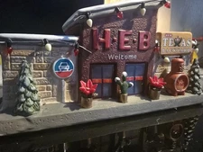 H-E-B Holiday Store Brand Shop  NEW in Box 2025 Perfect For Christmas A Village 