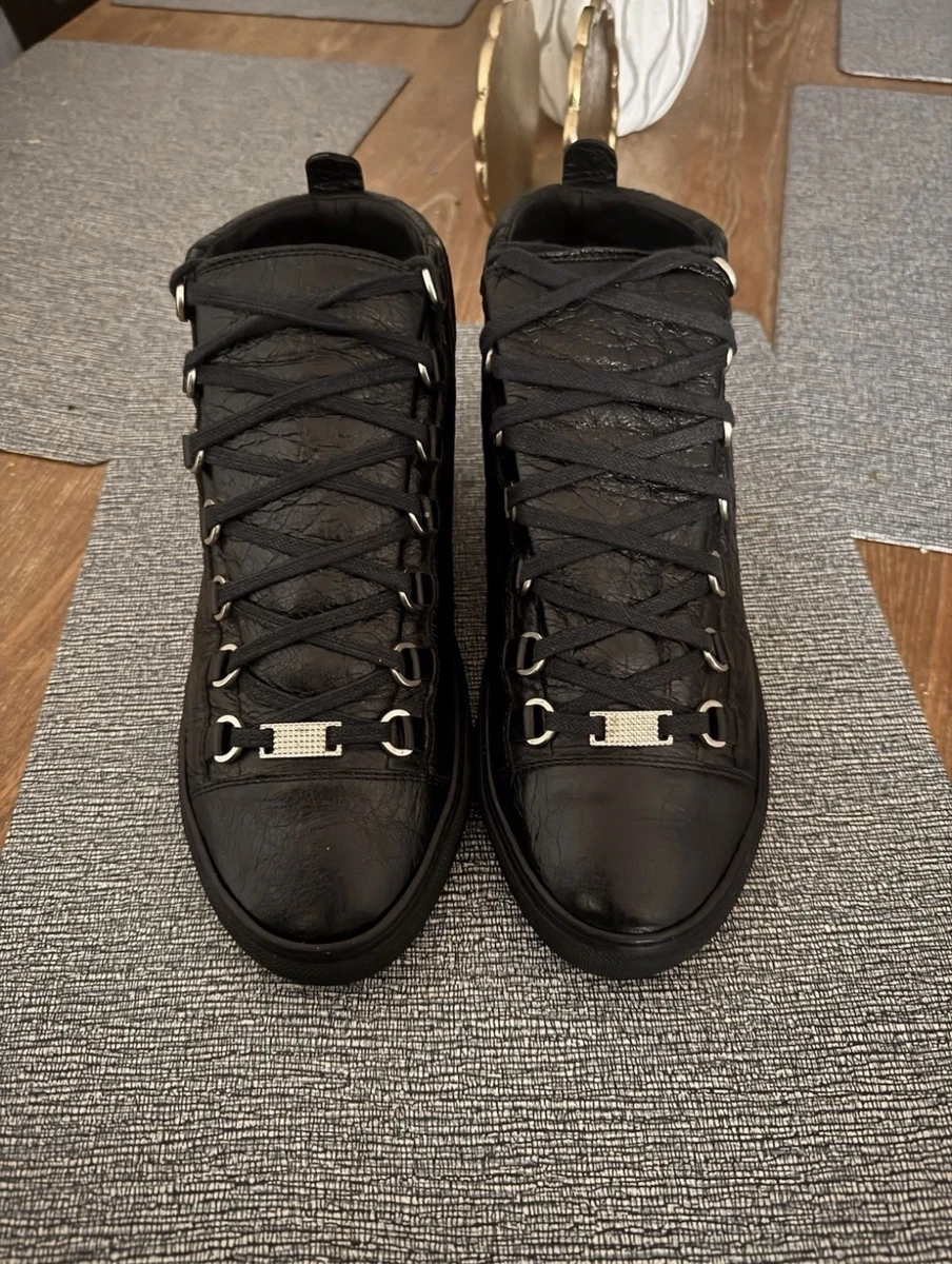Balenciaga Arena Casual Shoes for Men Black for sale | eBay
