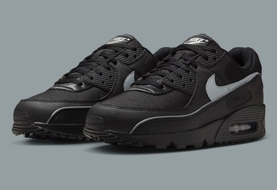 Nike Air Max 90 PRM Black Reflective Mens Size US 9-13 Casual Sneaker Shoes New 