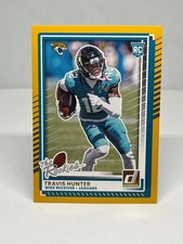 Travis Hunter 2025 Donruss Rookies &amp; Highlights Gold /10 #DRH-40