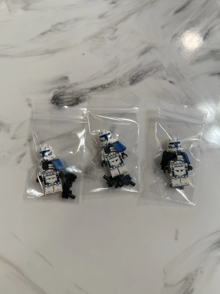 BIG LOT OF 42 LEGO Star Wars Minifigures. Captain Rex, Clones, Mandalorians - Image 3 of 4