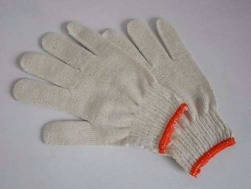 48 Pairs Pack X White Red Work Poly/Cotton General Purpose Elastic Yarn Gloves - Bild 4 von 10