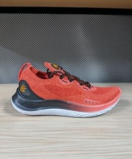 Under Armour Curry Flow Go Red Running Shoes 3023814-604  Women's Size 6 NWOB