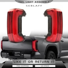Fit For 2022-2023 Toyota Tundra Tail Lights Assembly Rear Lamp Left+Right Side