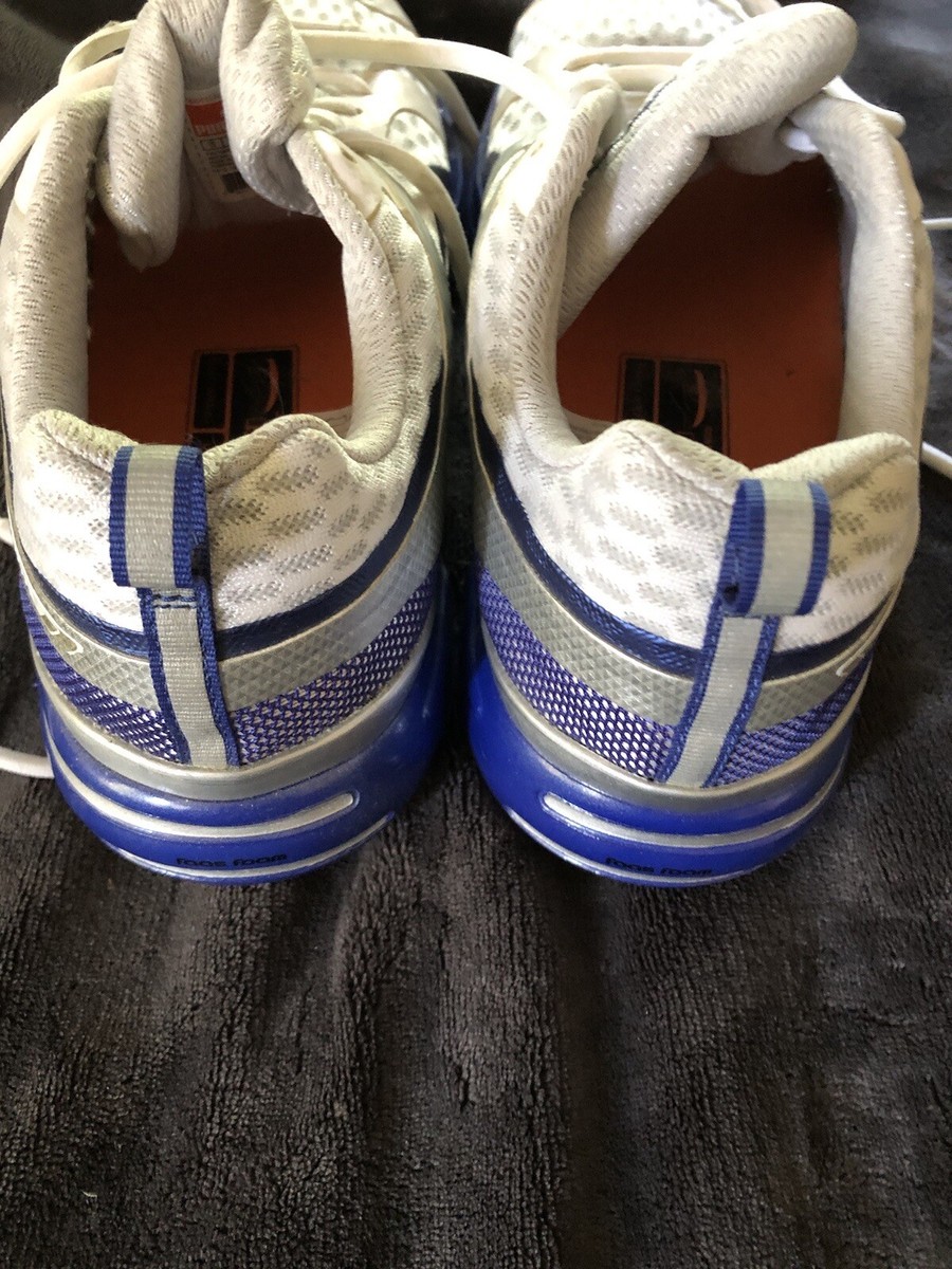 Men's Puma Faas 900 Silver/White Blue Size 12 Evertrack Barely Used