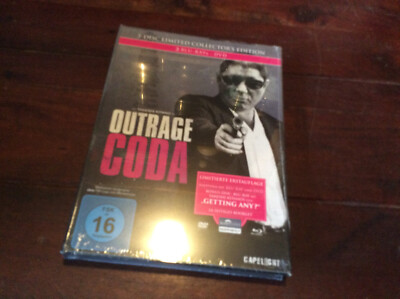 Outrage Coda [BLU RAY + DVD] NEU OVP Digibook Mediabook  Takeshi Kitano